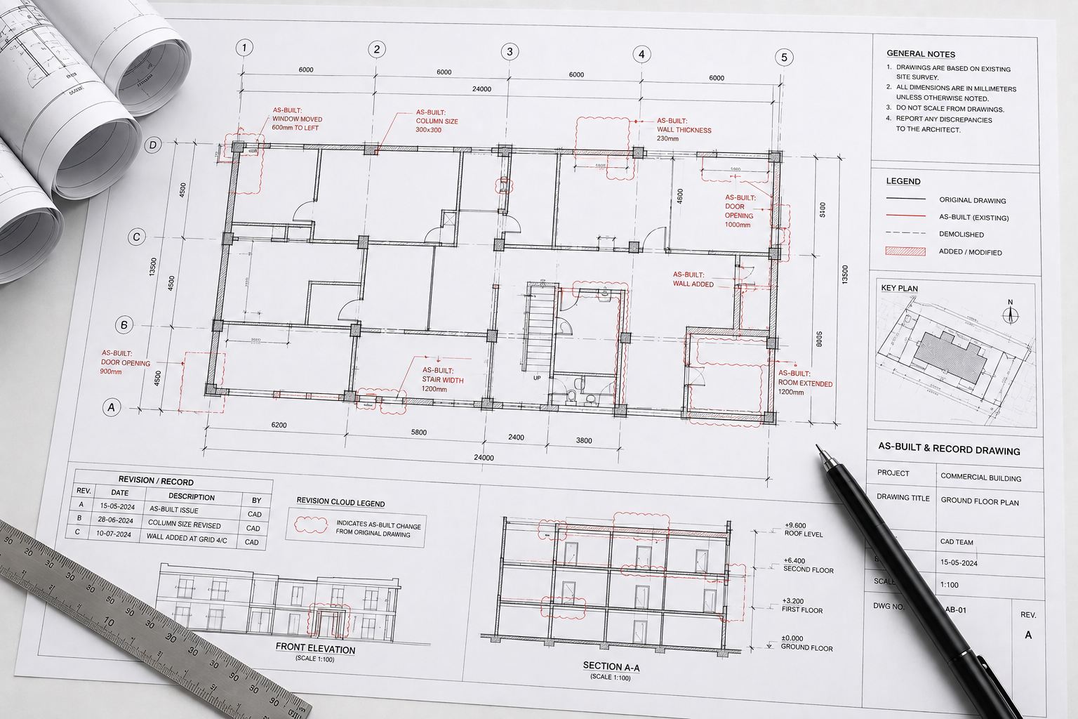 As-Built & Record Drawings